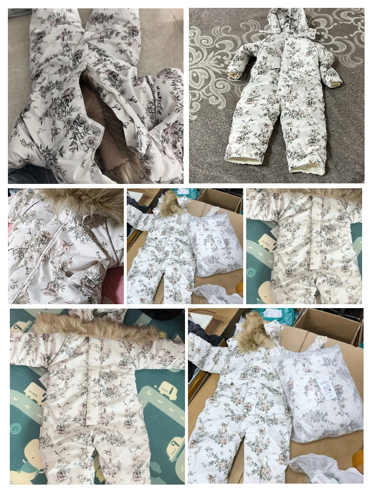 Herbst-Winter-Kinder-Baby-Mädchen-Baumwoll-Blumen-Overalls, einreihig, niedlich, schick, Baby-Overall, Kinder-Einteiler-Hose – Detail 11