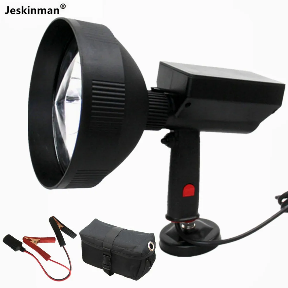 12V 175MM 35W/55W HID Hunting Spotlight 3500/4500LM High Brightness Hunting Lamp Long Beam Distance Flood and Spot Beam Adjusted