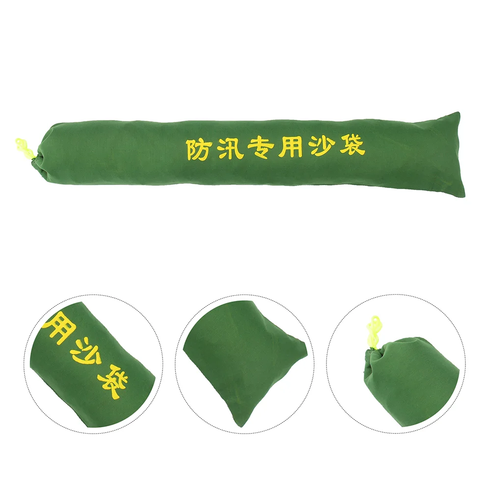 

2 Pcs Expansion Bag Sealing Strip Flood Control Sandbags Canvas Water Barrier Anchor