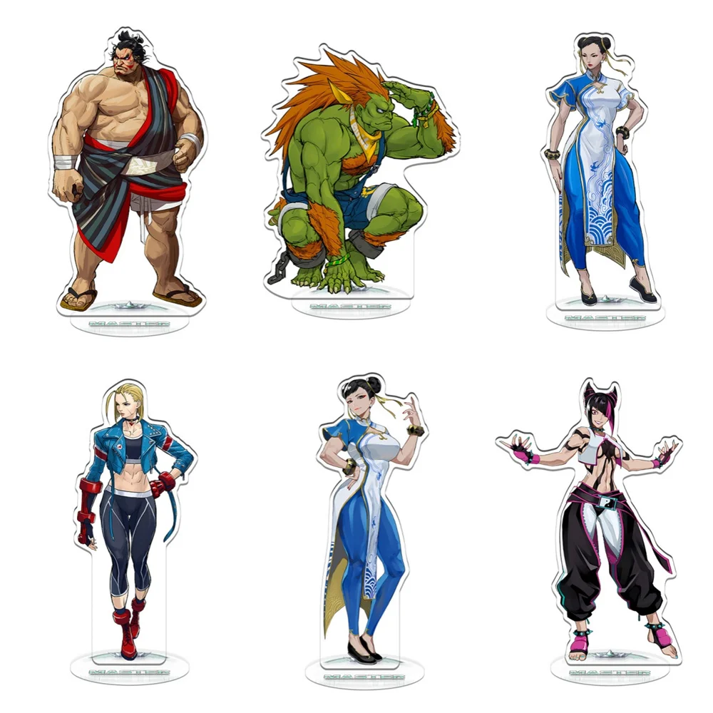 Anime The King Of Fighter Girls 15CM Acrylic Stand Model Cosplay Charm Characters Ornament Accessories Goods Christmas Gifts