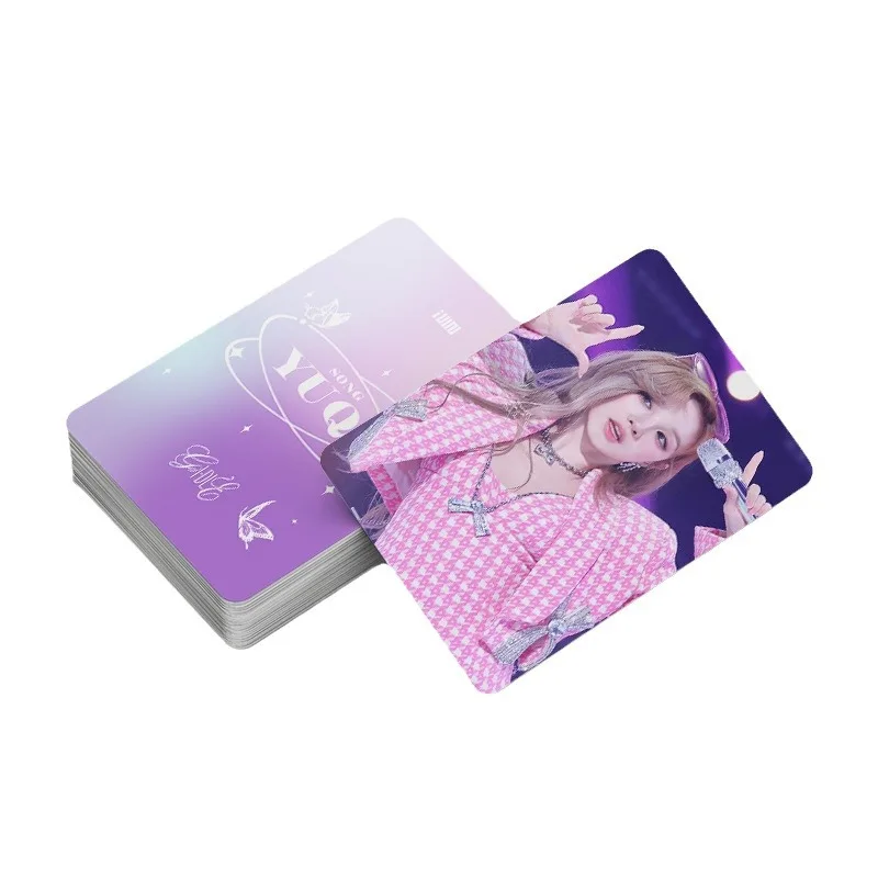 92pcs/set KPOP (G)I-DLE Card Song Yuqi Single Small Card Song Yuqi Album Gidle Female Child Printed Photo Collection Card