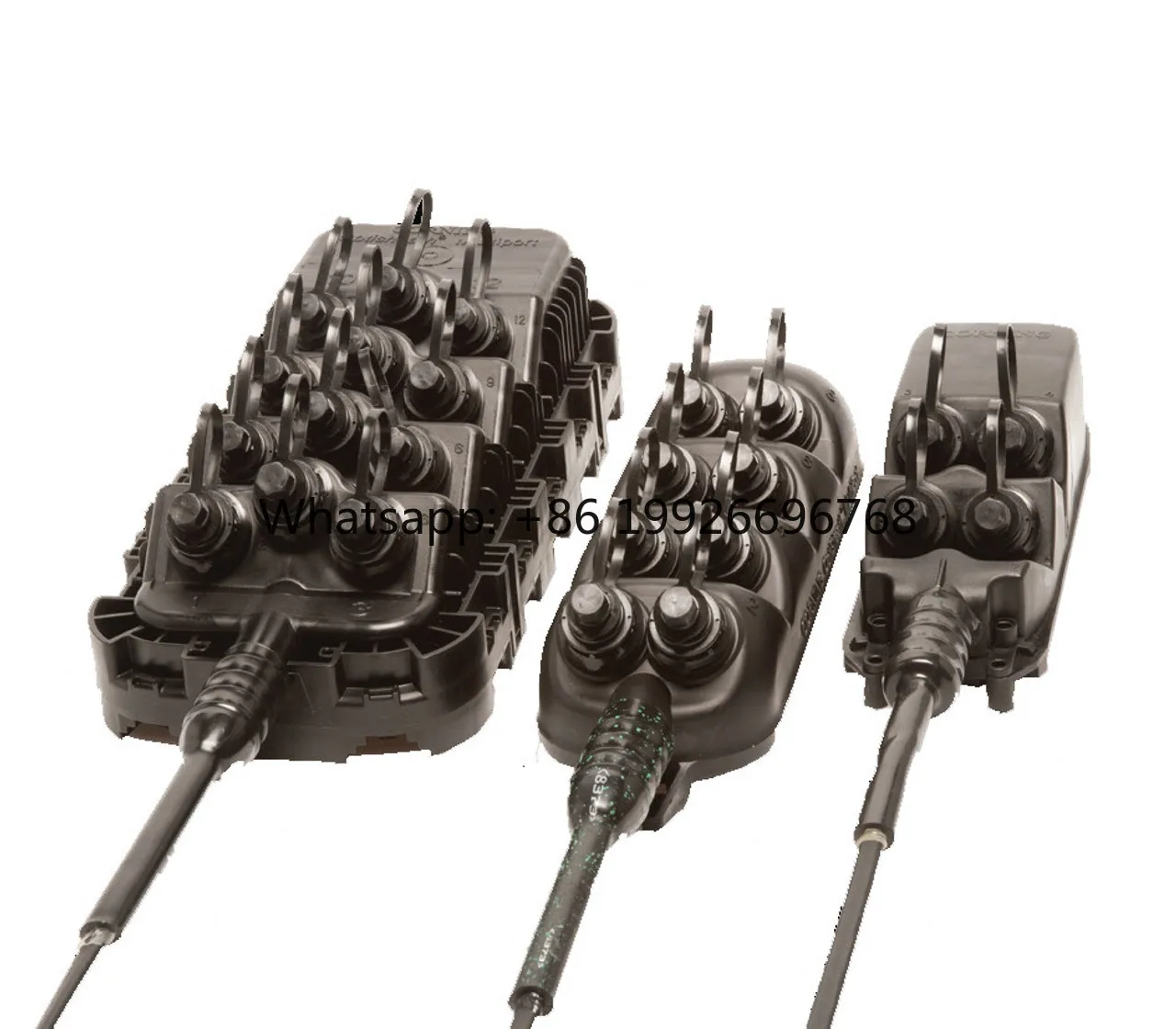 OptiSheath Compatible MultiPort Splitter Terminal, 1x4, 1x8, 1x12 Single-Tube SST Drop Cable, Toneable, OS2 MOS-F844TD500FW-P
