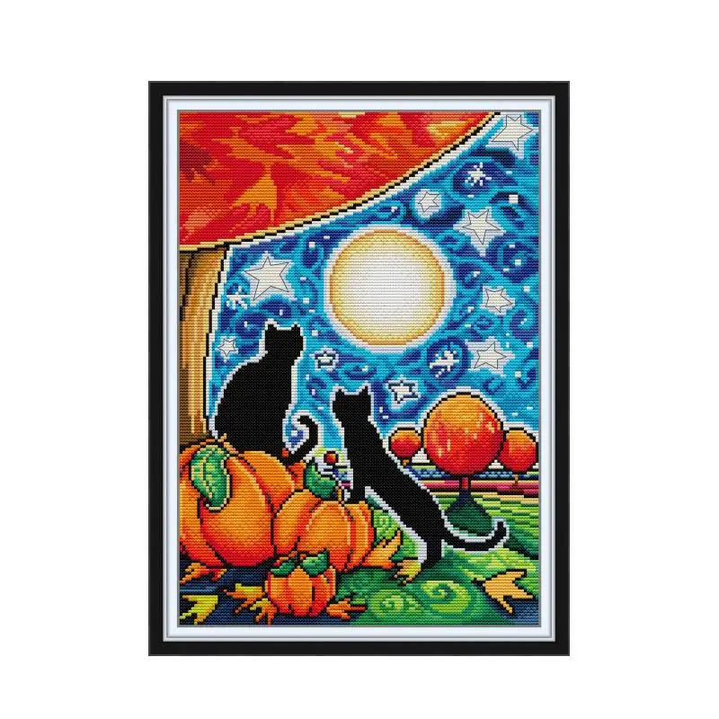 عيد الفصح عبر الابره عدة الكرتون 14ct 11ct عدد طباعة قماش غرز التطريز DIY بها بنفسك التطريز اليدوية #1