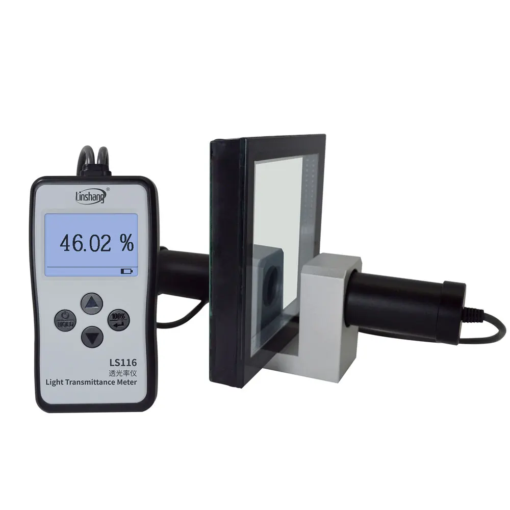 

High Precision Visible Light Transmittance Meter LS116 with CIE 380-760nm VLT VL Transmission for Thick Glass