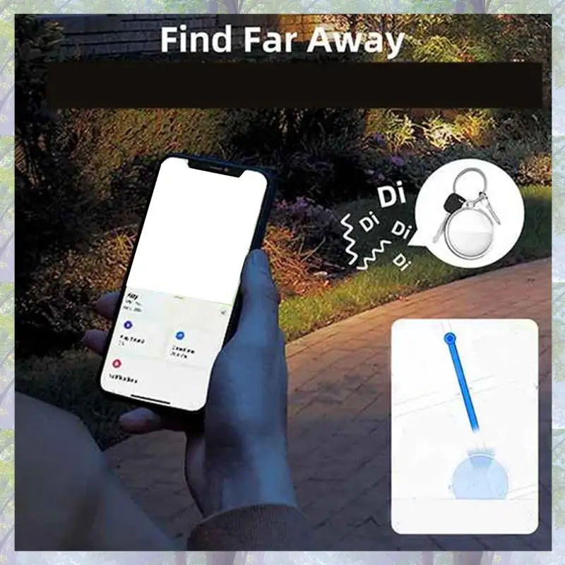 T82C Hot Sale-Smart Bluetooth GPS Tracker For Kids, Pets, Keys Anti-Lost Device Compatible With Find My App, Tag Locator B