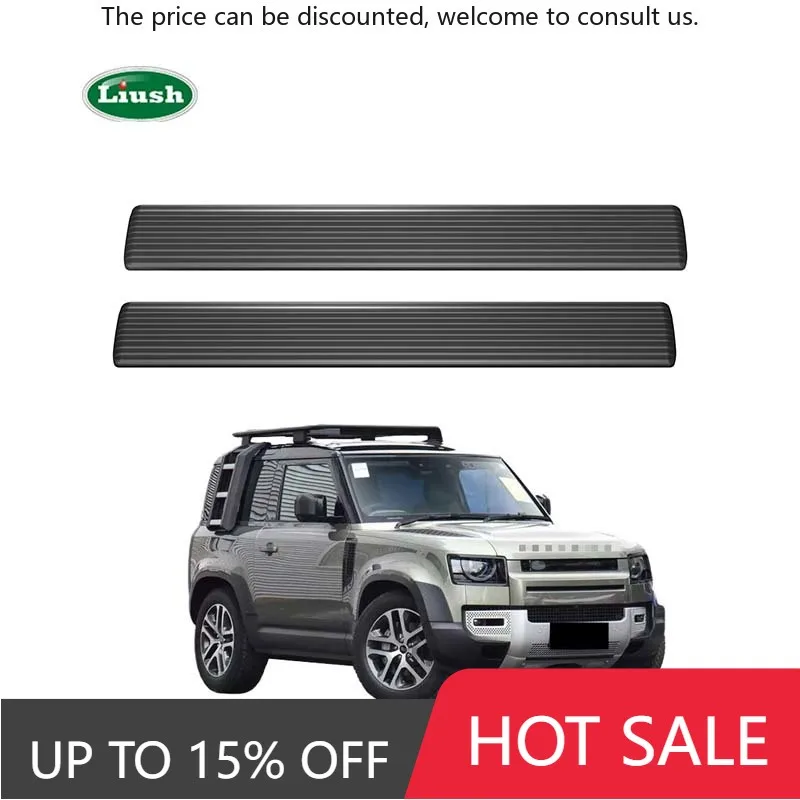 

Automatic Electric Side Step Running Board For Land Rover Defender 90 110 130 Body Parts 2020 Aluminum Alloy Electric Side Pedal