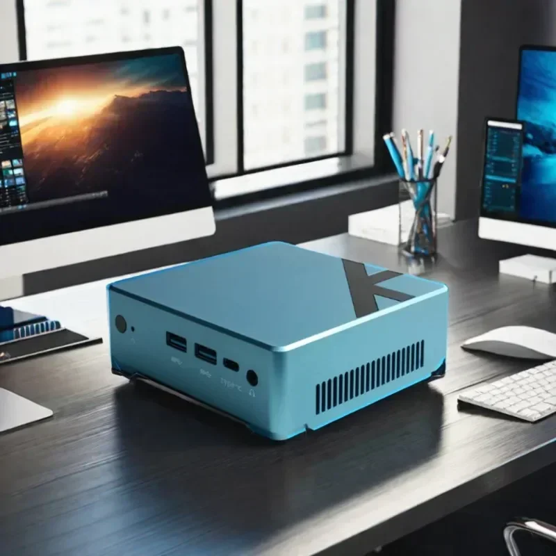 Hot sales Inte-l N100 N95 HD DP Display China Barebone Mini PCs Linxu Gaming Micro Small Mini PC Computer Box