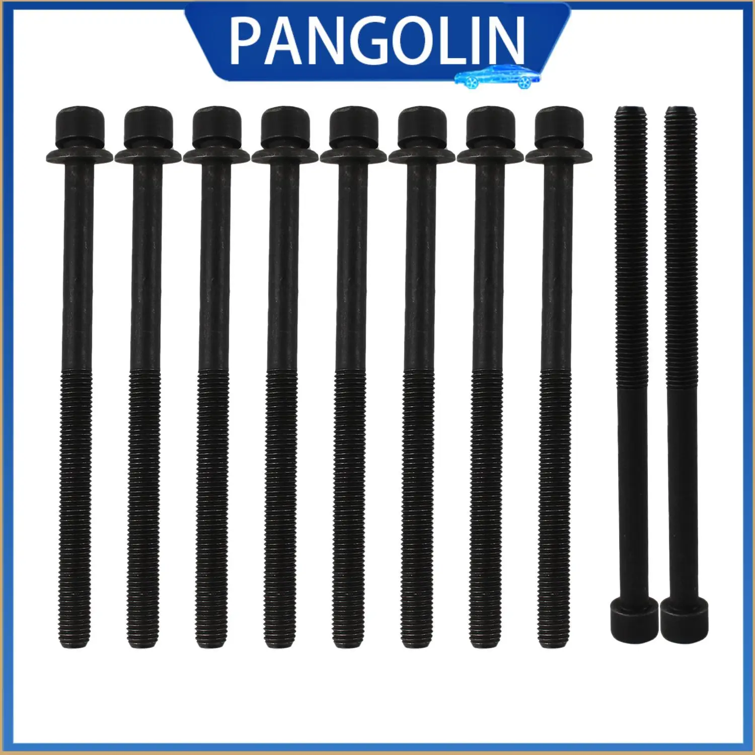 

PANGOLIN G4KJ 2.4L Engine Head Bolts 10pcs/Set for Kia Hyundai 2.0L 2.4L G4KJ Wheel Hub Tire and Accessories Wearing parts