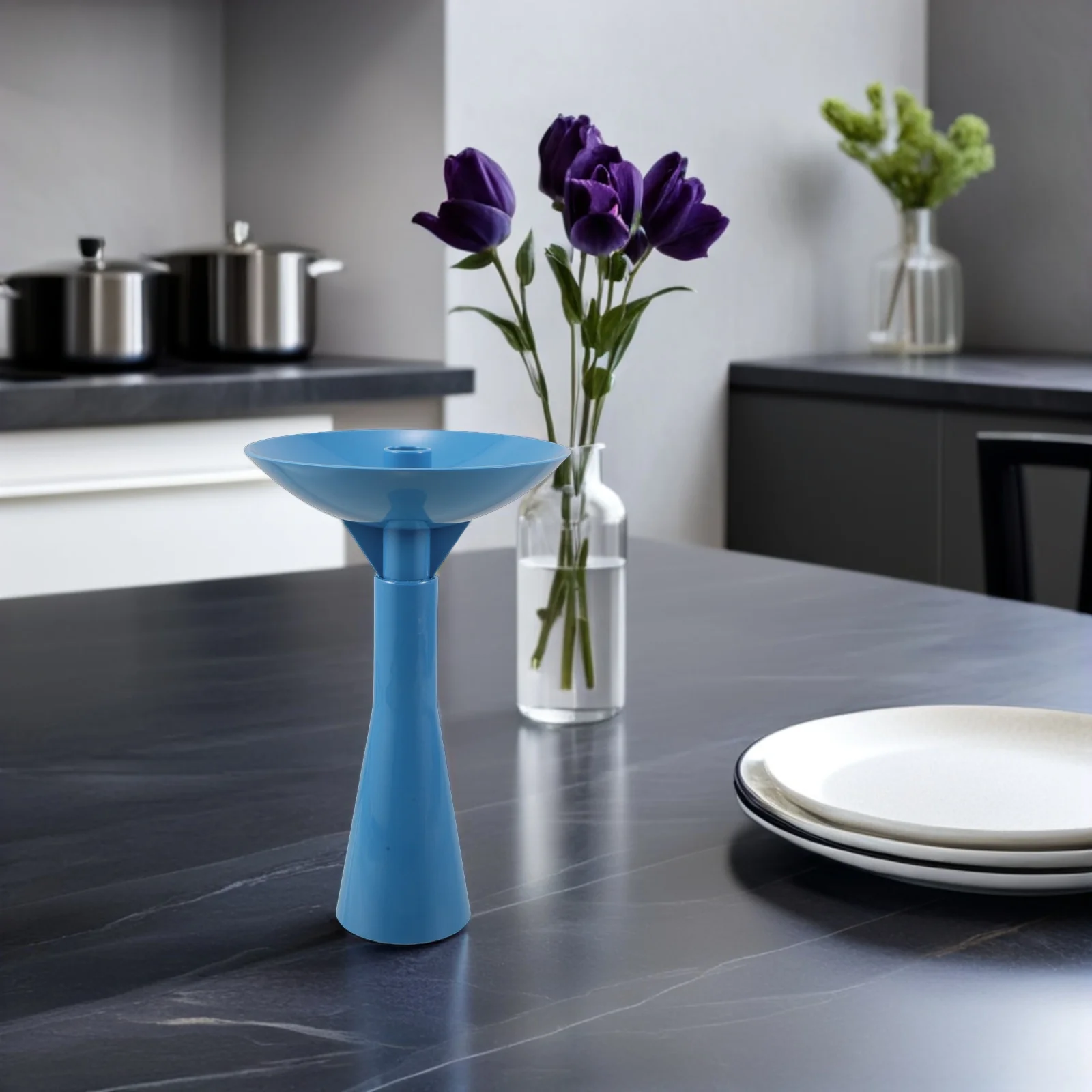 

Pizza Box Stand Rotating Space-Saving Design For Refrigerator Or Countertop Extendable Plastic Fridge Organizer Rack For Home