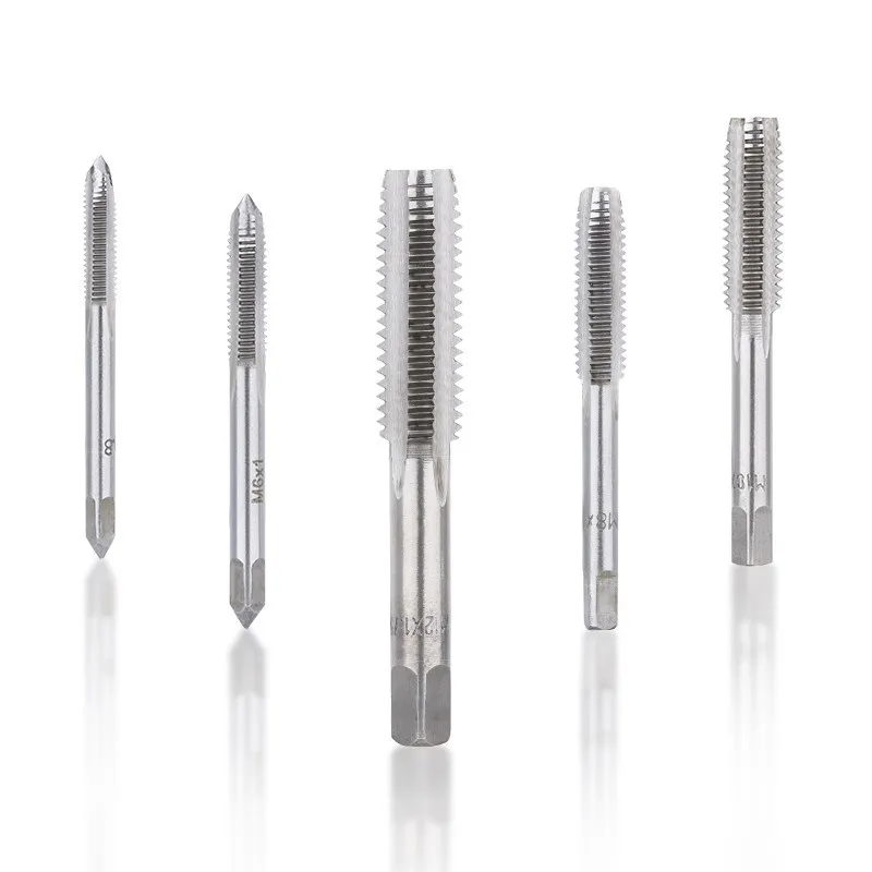 1/7pc M3-M12 hss maschine spiral punkt gewinde bohrer metrisches rechtes gewinde manuelle gewinde gewindes chneid werkzeuge – Detail 5