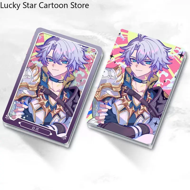 المشجعين هدية لعبة أنيمي تأثيري هونكاي: ستار السكك الحديدية Phainon تدفق الرمال جونغ شارة سطح المكتب زخرفة مجموعة هدايا الهالوين