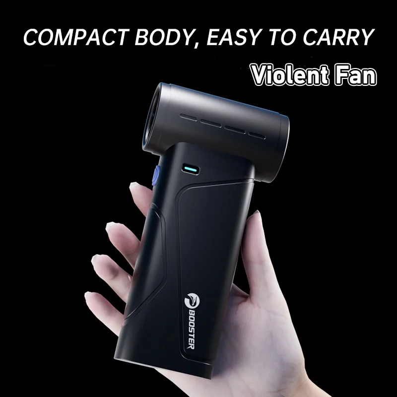 

New Electric Turbo Jet Blower Violent Fan Brushless Motor 8000mah Turbo Violent Fan USB Rechargeable Powerful Dust Blower 2026