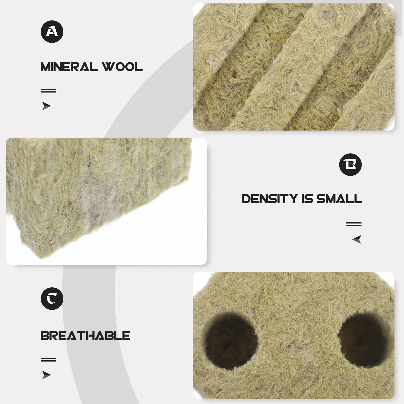 

5 шт. Блоки для беспочвенного выращивания, гидропонные стартовые кубики, питательные блоки для рассады, садовые