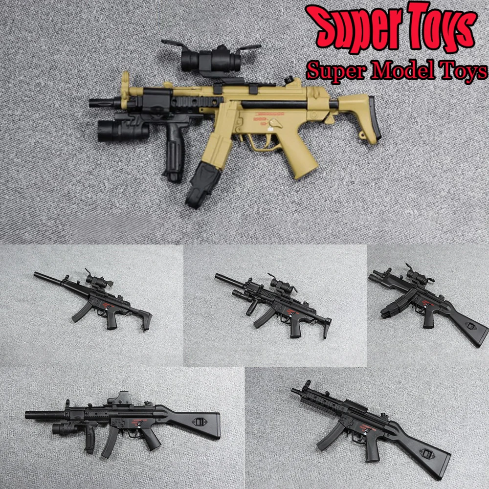 In Stock ZYTOYS ZY8042 1/6 Scale Soldier Weapon Accessories MP5A5 Combat Gun Model Fit 12-inches Action Figure Doll Toys