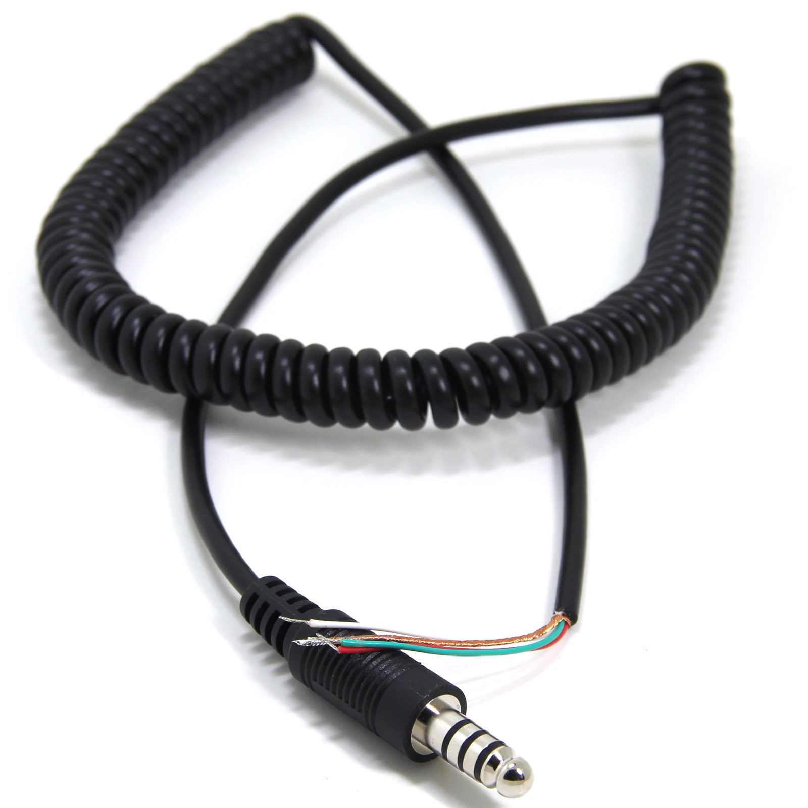 Cabo de substituição do fone de ouvido do helicóptero com conector militar U-174/u