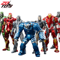 (In Stock)ZDTDS Original Iron Man MK40 Shotgun MK38 Igor MK9 Iron Patriot War Machine legends Avengers Action Figure Collect Toy