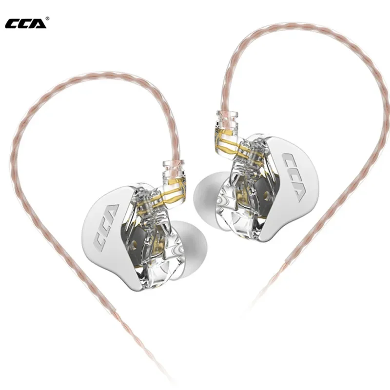 CCA CRA In Ear Earphones High Polymer Diaphragm Monitor Headphones HiFi Headset Noice Cancelling Sport Gamer Earbuds NRA EDS EDX