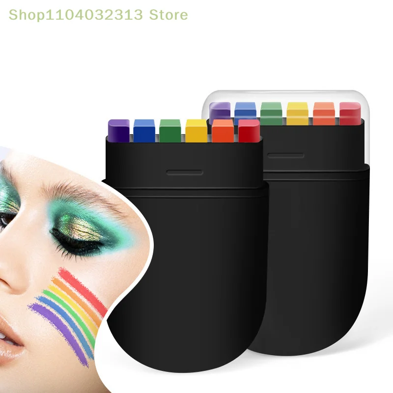 Pack of 2/5/10 Rainbow Body Painting Crayons Oil Paint for Party Fun Party Supplies Temporary Tattoo Colors