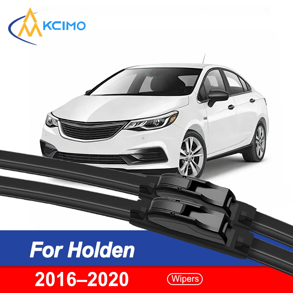 

Aftermarket Frameless Wiper Blades Set for Holden Astra BK BL 2016 2017 2018 2019 2020 Front OE Style