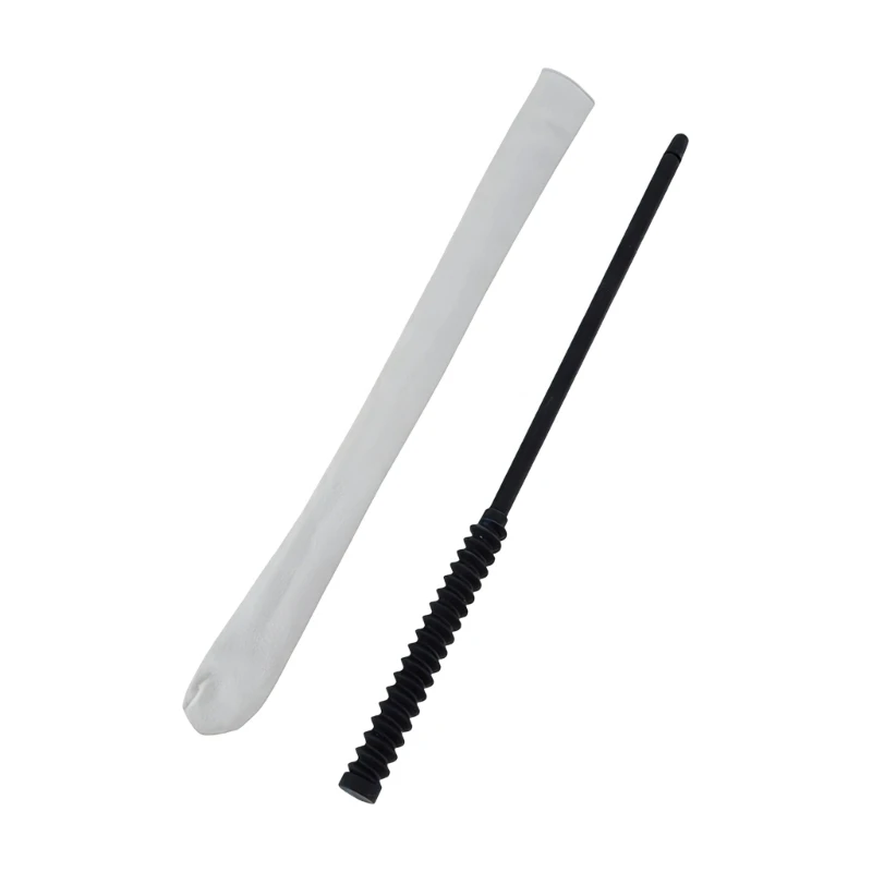 

Portable Flexible Flute Cleaning Rod Silicone Bore Cleaner Tool Easy to Clean