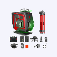 L fine 16 Line Pro Laser Level 360 Vertical Self Leveling Horizontal & Bracket Tripod LD Green Light Level