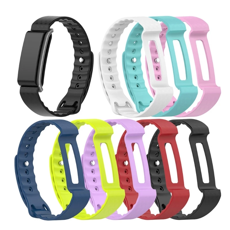 Silicone Strap Compatible for Huawei for Honor A2 Waterproof Bracelet Durable for Smart Watch Fashion Band Belt Sports W