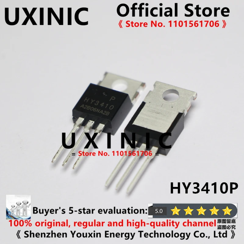 UXINIC 100% New Imported OriginaI HY3410 HY3410P TO-220 MOS FET 100V 140A