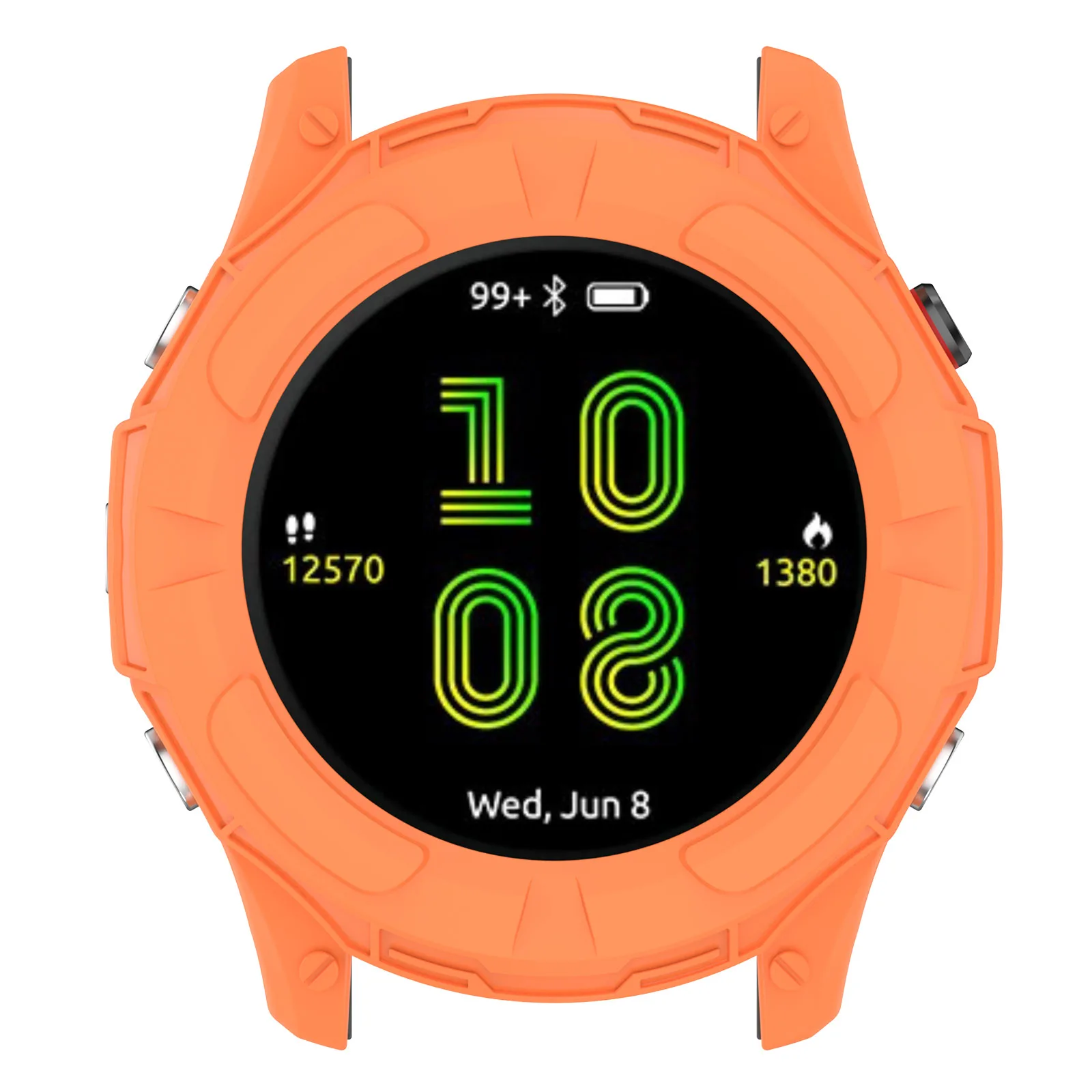 Silicone Watch Protection Case For Garmin Forerunner 255 TPU Case Cover Protective Cover Scratch-resistant Bumper Shell