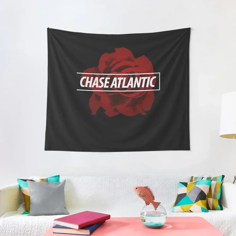 

Chase Atlantic Merch Reveal The Secret Chase Atlantic Rose Logo Tapestry Nordic Home Decor Korean Room Decor Tapestry