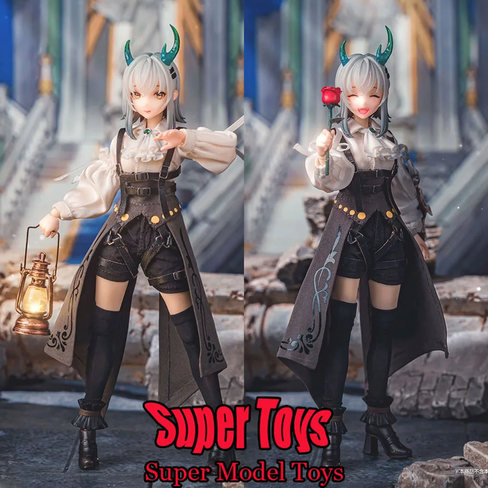 

HASUKI PA008 1/12 Scale Female Soldier Rose Knight Gloria Pocket Art Series Full Set 6-inches Action Figure Model Collection