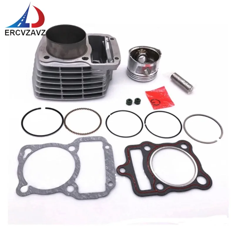 Motorcycle Accessory 62mm Engine Cylinder Piston Gasket Kit 150CC Motor for HONDA  ATV CG150 ZJ150 ZJ CG 150 Bike 15mm Pin