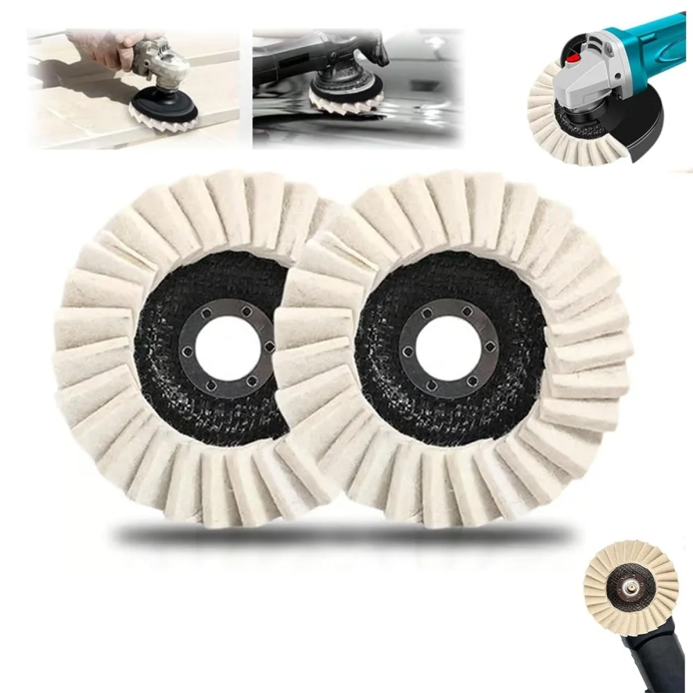 

5-дюймовые 125 мм полировальные круги, шерстяной фетр, полировальный диск, угловая шлифовальная машина, полировальный круг для шерсти, вощение металла, стекла, мрамора, полировальные подушечки