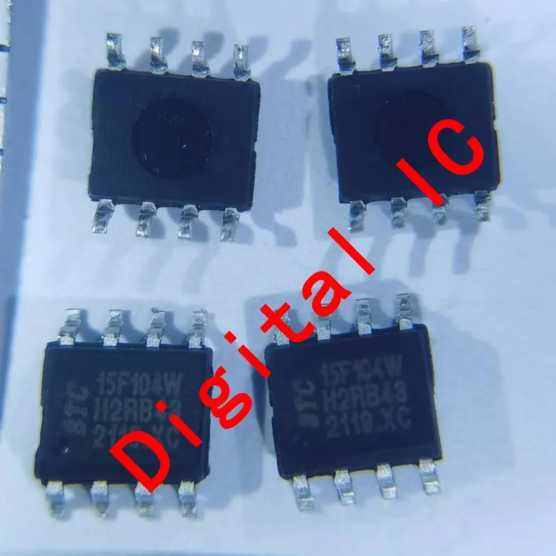 50 PCS Stc STC15F104W-35I-SOP8 Mcu Sop-8 Enkele Chip Microcomputer 1T 8051 5F104W SOP8 Micro Computer Ic Originele Smd