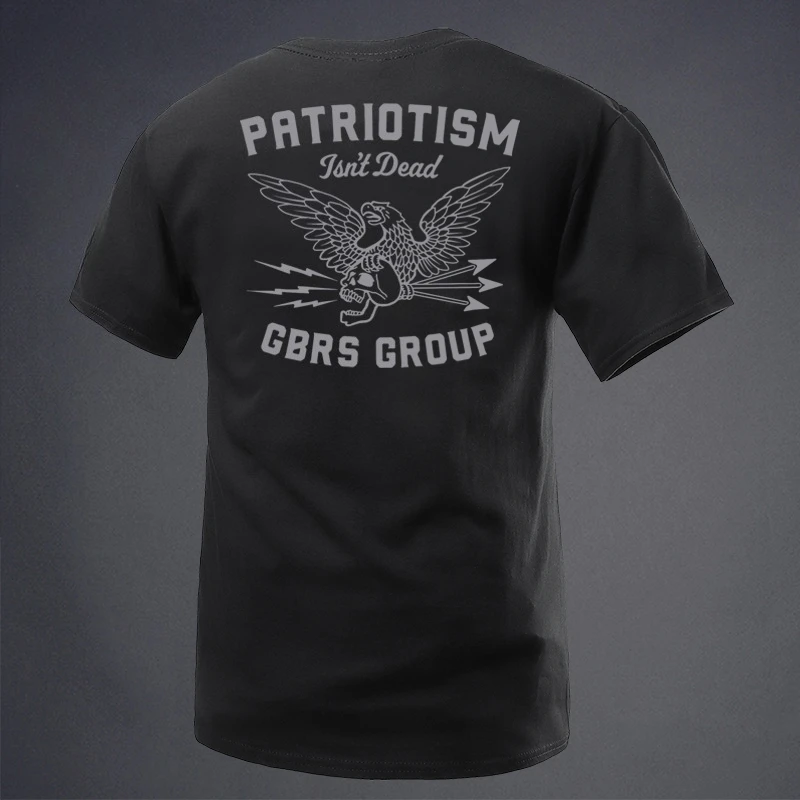 Summer New Product Security Series GB 2026 RS Theme Style Instructor Style Round-neck Short-sleeved T-shirt Military Fan