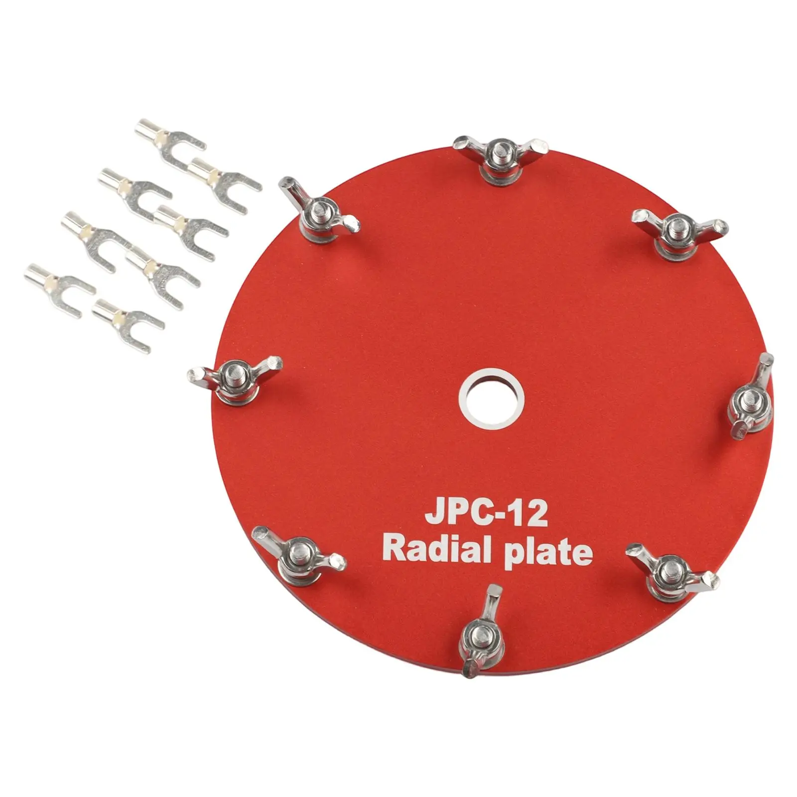 Aluminum Plate Inner Hole Diameter 10mm Aluminum Grounding Grid Enhanced Signal Quality Sturdy Aluminum Material