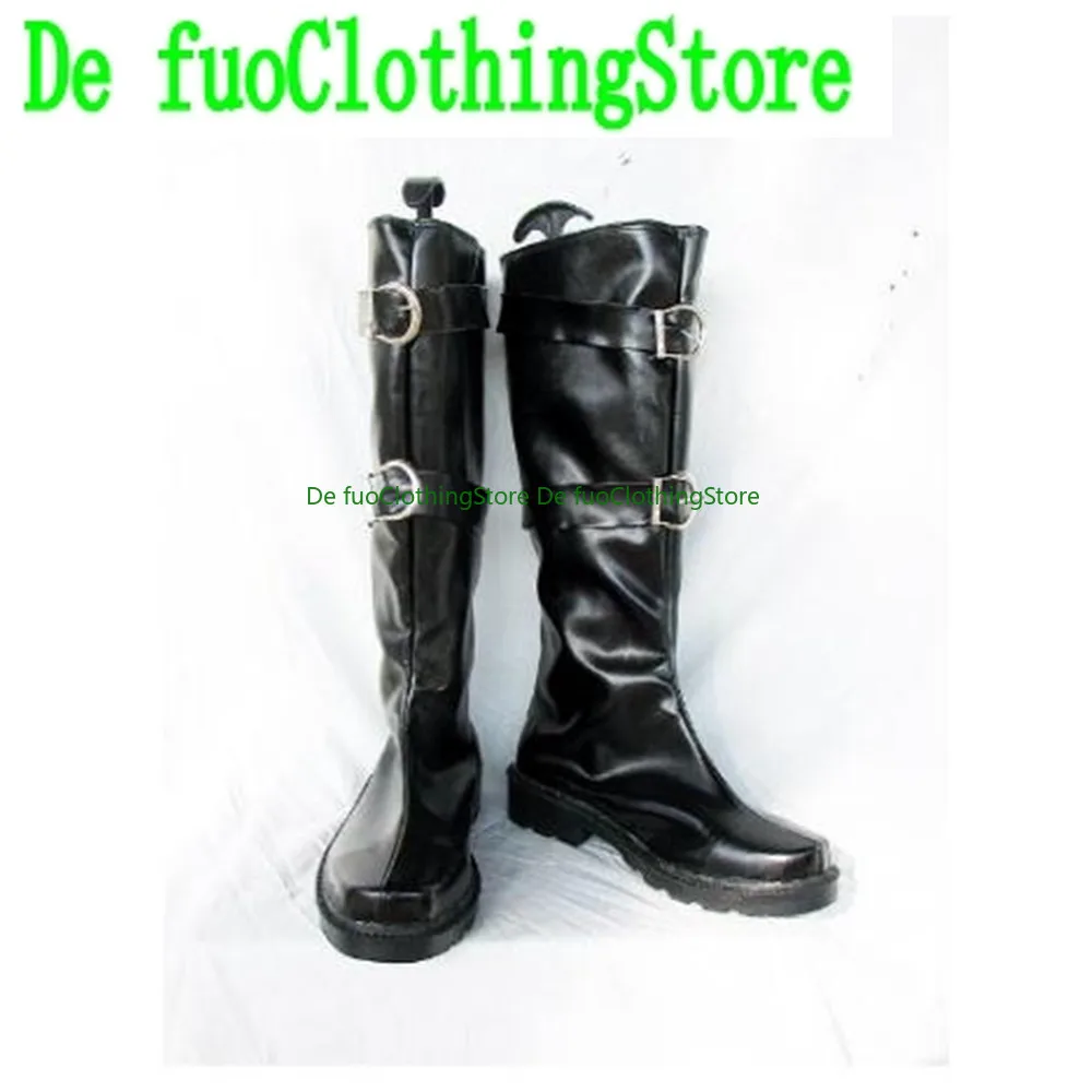 DefuoClothing Store Final Fantasy VII FF7 Sephiroth Cosplay Sapatos Botas GameGame Anime Personagem Adereços de festa Roupas de Halloween