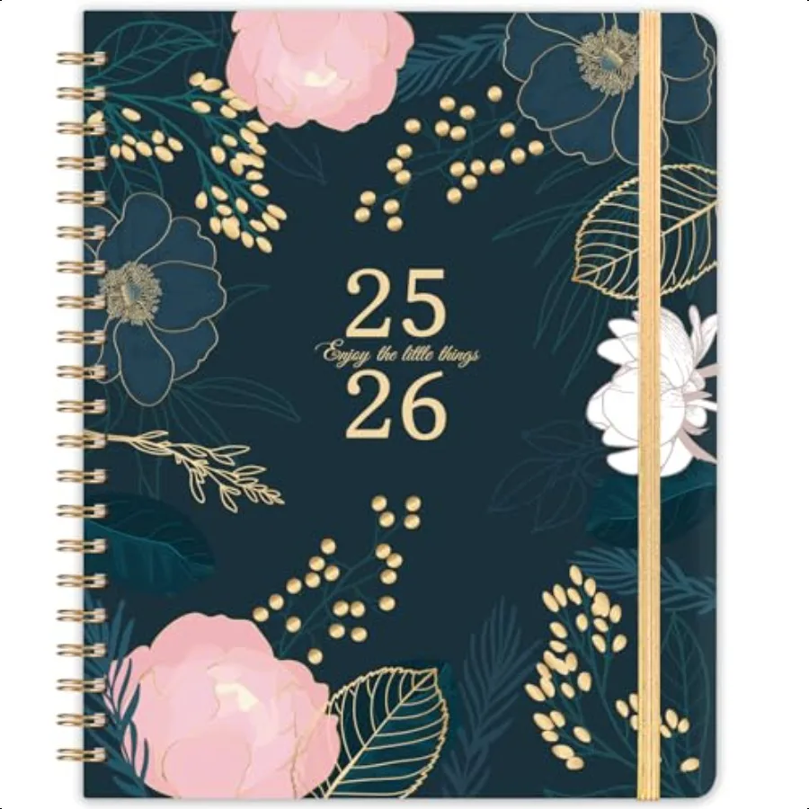 

20252026 Planner Weekly Monthly Academic Planner 20252026 9 x 11 July 2025 June 2026 with Thickened Hardcover Strong Twin Wire