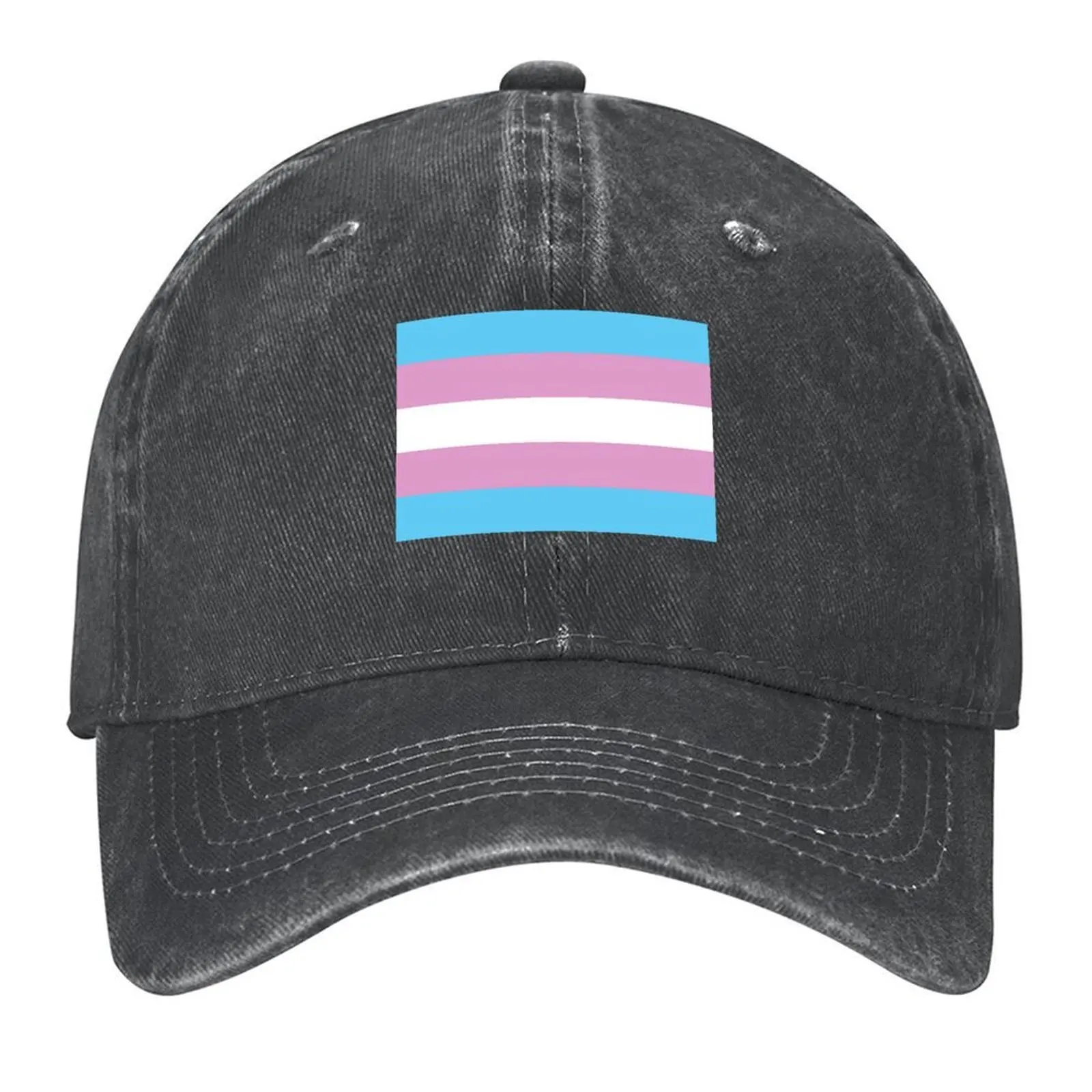 

Trans Pride Flag Baseball Cap Sunhat Hip Hop Snapback Cap luxury caps Golf Women Men's