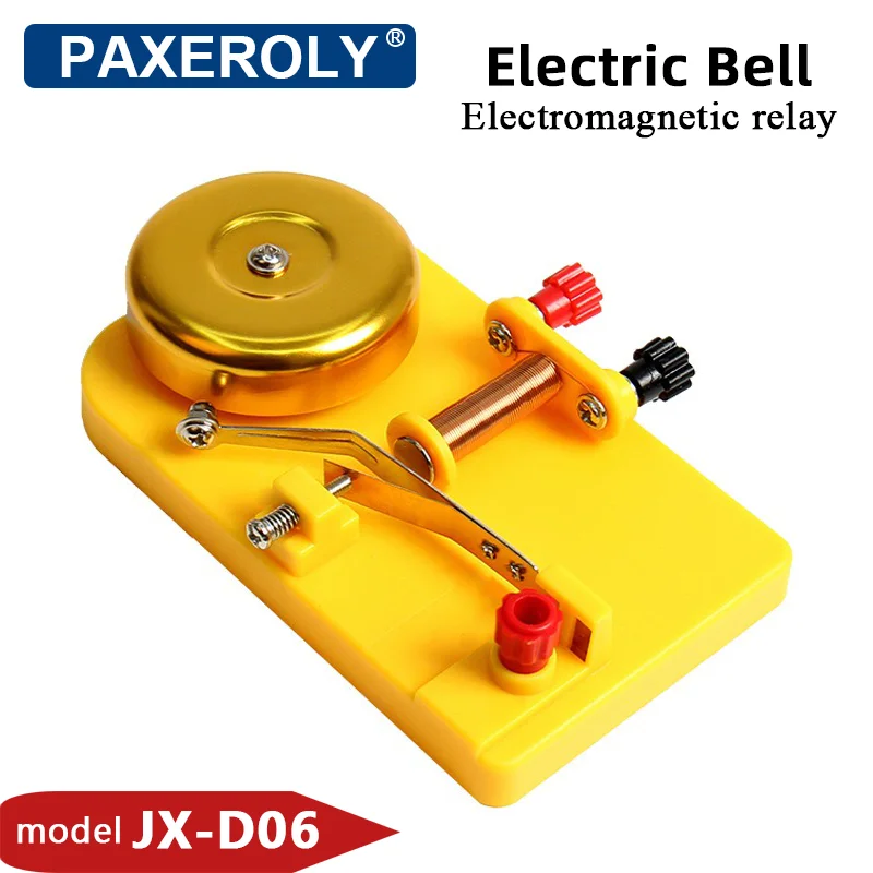 Electromagnetism Electric Bell Experiment Kit Physics Electromagnetic Relay Electromagnet Children Scientific Gift Toy