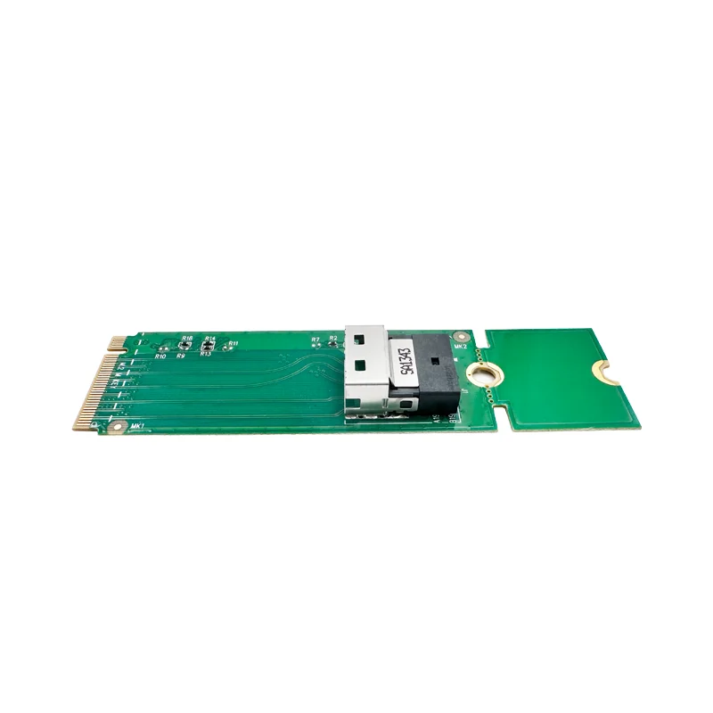 Imagem -04 - Adaptador M.2 Pcie 4.0 para Slimsas Sff8654 x4 2280 Xic 2445