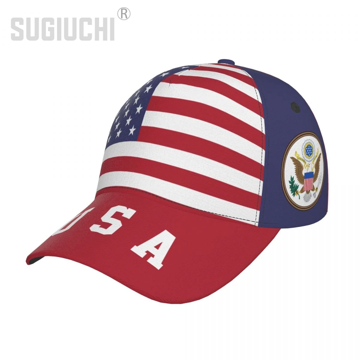 Unisex United States USA Flag American Adult Baseball Cap Patriotic Hat for Baseball Soccer Fans Men Women