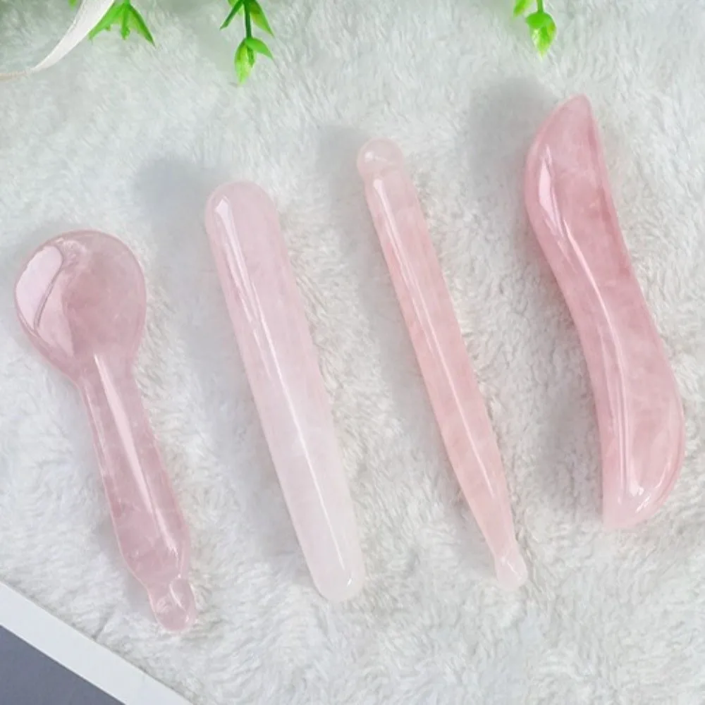 Reduce Puffiness Jade Eye Massage Stick Face Lifting and Tightening Skin Scraping Guasha Face Massager Tool Face Relax Sliming