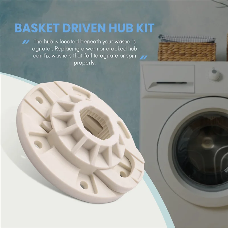 UNCL 20X W10528947 Washer Basket Driven Hub Kit - Replacement For Whirlpool Washing Machine