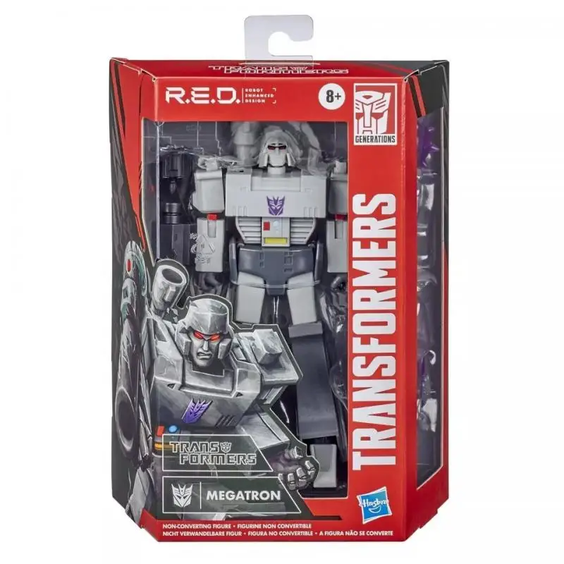 หม้อแปลงไฟฟ้า R.E.D. Series หุ่นยนต์ Enhanced Design G1 Optimus Prime Soundwave Megatron Non-แปลง 6 นิ้ว Action Figure ของเล่น