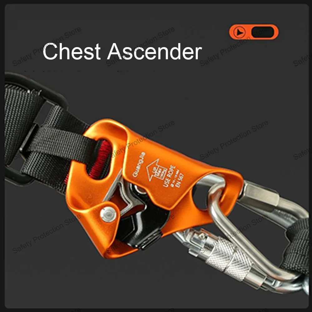 High Altitude Work Safety Harness Full Body 5-Point Safety Belt Outdoor Climbing Mountaineering Construction Rescue Equipment