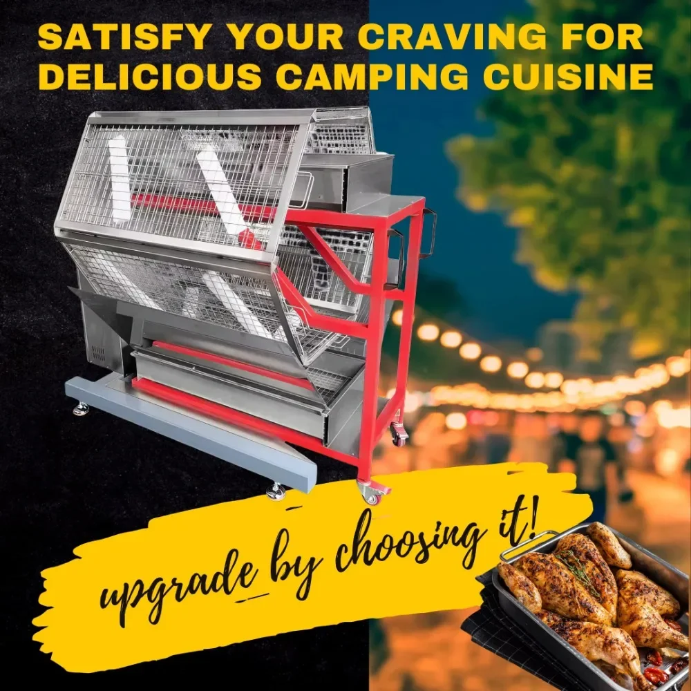 exquisite craftsmanship Rotating Toast Charcoal Flame Korean Sufra Grill