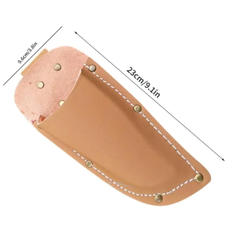 プロ仕様の庭の剪定用バッグ 庭の剪定ばさみ保護ケース 高級PUレザー保護ケース 2色展開