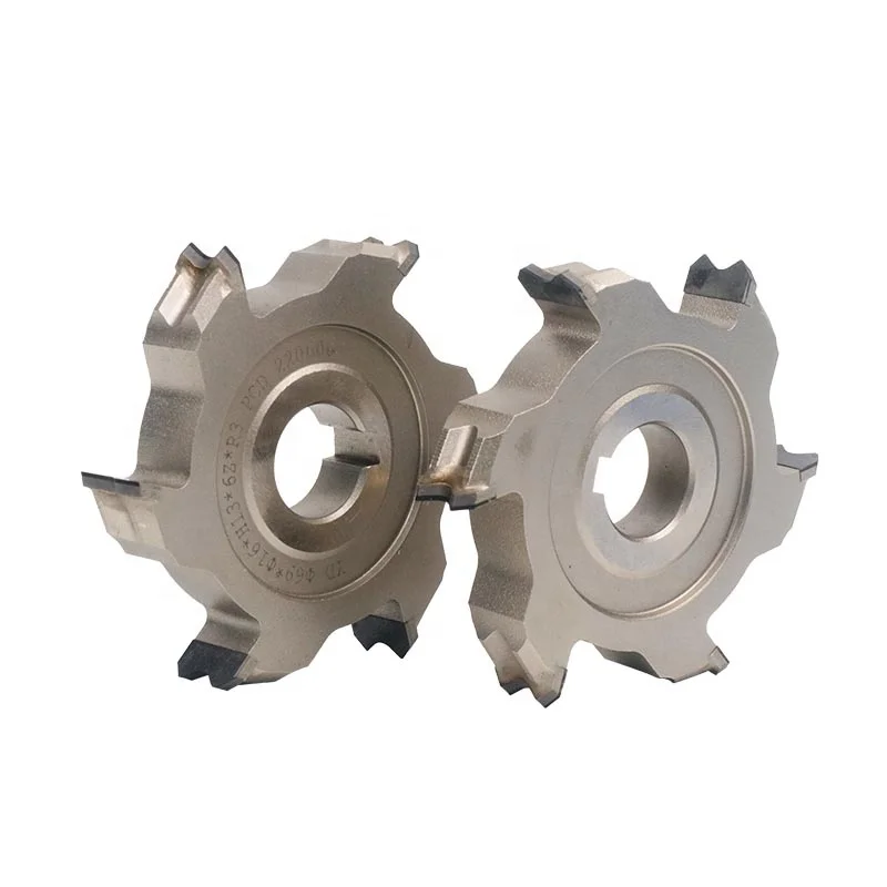

PCD Diamond Profile Trimming Blade 69×16×13×6Z Woodworking Edgebander Cutter