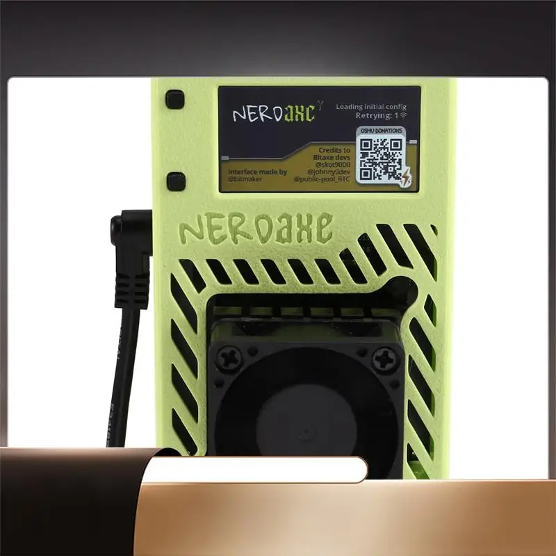 

X64A-Bitaxe Gamma 601 Nerdaxe 1200GH/S Open Source BTC Solo Miner 18-22W BM1370 Asic Chip From Antminer S21 Pro Miner