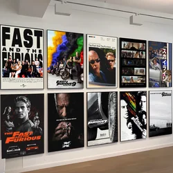 Classic Movies Fast and Furious Series Paul Walker Classic Movie HD Quality Poster Wall Art Painting Study Nordic Home Decor